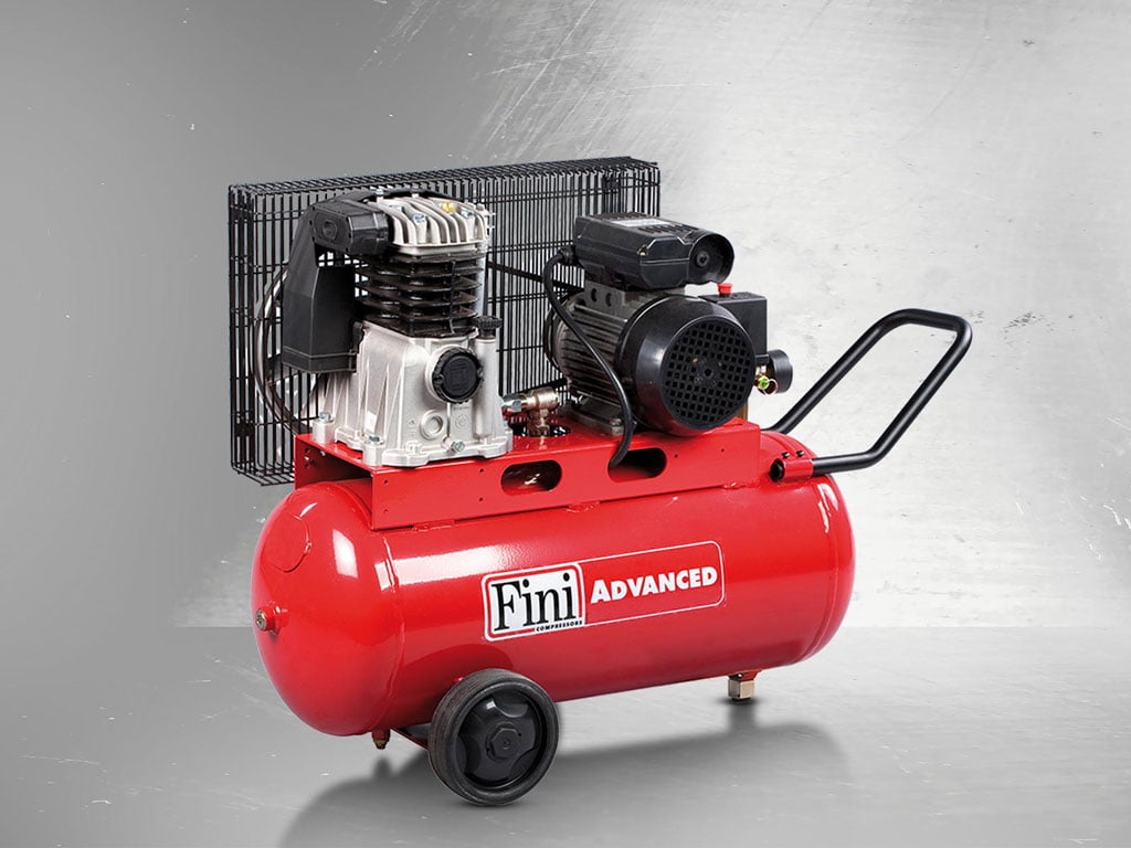 Belt Driven Single-Stage Piston Compressor