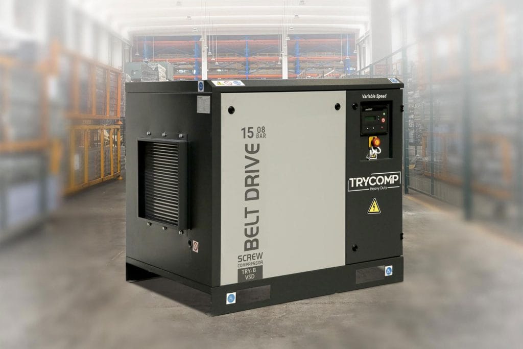 Belt Variable Speed Drive BVSD Series Compressors