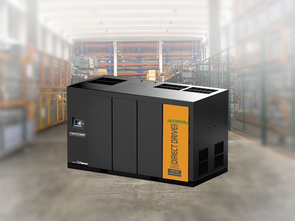 Ultra-High Capacity Two-Stage Screw Air Compressor for Heavy Industrial Operations