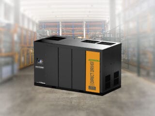 TRY280TA 280 kW / 375 HP Two-Stage IE5 PM Motor VSD Screw Air Compressor