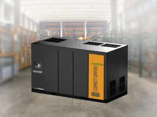 Two Stage IE5 PM Motor VSD Screw Air Compressor – TRY45TA